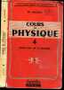 Cours de Physique - 4 : Structure de la matiere - atomes et molecules, physique statistique, elements de physique nucleaire. JOUGUET MARC