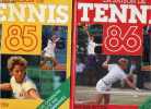 Lot 2 volumes : La saison de tennis 85 + La saison de tennis 86 - Le jeu des champions analyse par Patrice Dominguez. MICHEL SUTTER - PATRICE ...