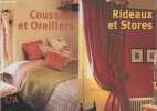 Lot 2 volumes : Rideaux et stores + Coussins et oreillers - Collection Couture d'ameublement - Des techniques professionnelles a la portee de tous, ...