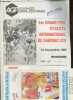 "1er grand prix cycliste international de Sadirac - 24 Septembre 1989- Programme + 1 dépliant "" Criterium cycliste international avec les champions ...