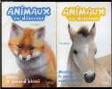 "Lot 2 volumes ""Animaux en detresse "" : Merlin, le poulain sans famille + Roxy, Le Renard Blessé - Des 7/8 ans". Tina Nolan, Lucie Rioland, Virgine ...