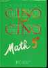 Math, 5e - Collection Cinq sur Cinq. Robert Delord, Gérard Vinrich, Michel Bourdais