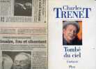 Tombe du ciel - L'integrale + 2 coupures de presse. Trenet Charles
