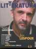 LITTERATURA N°11 Printemps 2025 - Yan Lespoux - Sandrine Lucchini - Dossier: Javier Cercas - Special Nature Writing: marielle clementi, clement ...