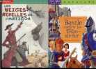 Lot 2 romans poche milan : Les neiges rebelles de l'artigou + Basile contre les tete en fer - Collection Milan Poche Junior, Aventure n°12 (des ...
