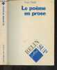 Le poeme en prose - le poeme en prose dans la litterature francaise moderne, territoires privilegies / anthologie thematique. YVES VADE
