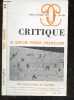 Critique N°385-386, Juin Juillet 1979, Tome XXXV- 30 ans de poesie francaise - Des singuliers au pluriel- Anne-Marie Albiach : éblouissement ...