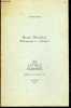 "Maurice Maeterlinck - Subconscient et "" sadisme "" - Extrait du tome XXVII - Possible envoi de l'auteur". POUILLIART RAYMOND