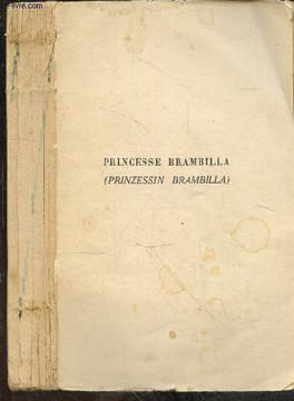 Princesse Brambilla ( Prinzessin Brambilla ) - Collection Bilingue des classiques etrangers. E.T.A. HOFFMANN
