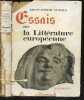 Essais sur la litterature europeenne. ERNST-ROBERT CURTIUS