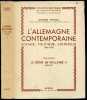 L'allemagne contemporaine, sociale, politique, culturelle 1890/1950 - Tome premier : Le regne de Guillaume II 1890/1918 - Colelction historique. ...