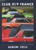 Club X1/9 France - Album 2024 - Le calendrier de bureau du club X1/9 France pour une annee sportive, stylee, coloree. COLLECTIF