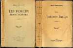 Lot 2 ouvrages : Les flammes hautes + Les forces tumultueuses - Poemes. EMILE VERHAEREN