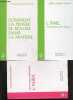 Lot 3 ouvrages : Notre peau spirituelle, l'aura + L'ame, instrument de l'esprit + Comment la pensee se realise dans la matiere. Omraam Mikhael ...