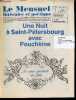 Le Mensuel litteraire et poetique N&deg;307 decembre 2002- Une nuit a saint petersbourg avec pouchkine, le repas spectacle des fetes- Litterature: marc ...