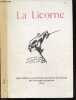 La licorne N&deg;5/1981 - Wilhelm dilthey la notion d'experience litteraire francaise- profanation & ecriture- la metaphore selon ricoeur: essai ...