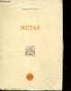 Metas - Rocamador colleccion N&deg;109. JACQUES CANUT - JOSE MARIA FERNANDEZ NIETO