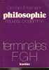 PHILOSOPHIE NOUVEAU PROGRAMME. HEYMANN GEORGES