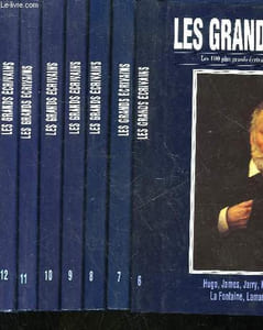 LES GRANDS ECRIVAINS - 12 TOMES