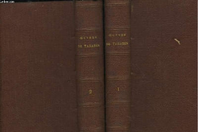 OEUVRES COMPLETES DE TABARIN AVEC LES RENCONTRES, FANTAISIES ET COQ-A-L'ANE FACETIEUSE DU BARON DE GRATELARD - 2 TOMES