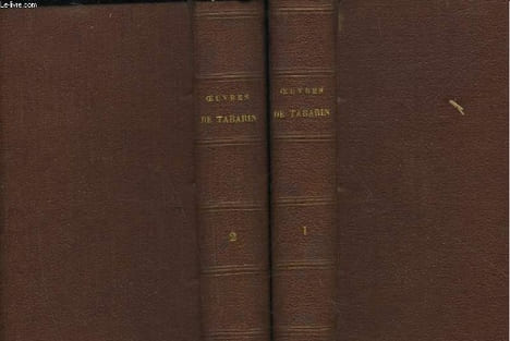 OEUVRES COMPLETES DE TABARIN AVEC LES RENCONTRES, FANTAISIES ET COQ-A-L'ANE FACETIEUSE DU BARON DE GRATELARD - 2 TOMES. TABARIN