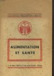ALIMENTATION ET SANTE. COLLECTIF