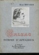 BALZAC HOMME D'AFFAIRES. BOUVIER RENE