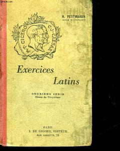 EXERCICES LATINS - 2° SERIE - CLASSE DE 5°