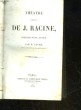 THEATRE COMPLET DE J. RACINE. AUGER M.