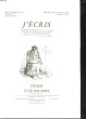 J'ECRIS - N°59. COLLECTIF