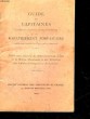 GUIDE DES CAPITAINES CONCERNANT LA DEMANDE A FAIRE POUR OBTENIR LE RAPARTRIEMENT FORFAITAIRE PREVU PAR L'ARTICLE 262 DU CODE DE COMMERCE. COLLECTIF