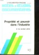 PROPRIETE ET POUVOIR DANS L'INDUSTRIE - 2 - LE SECTEUR PRIVE. COLLECTIF