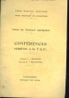 COURS DE SCIENCES APPLIQUEES - CONFERENCES RELATIVES A LA T. S. F. - FASCICULE PREMIER : EMISSION. COLLECTIF