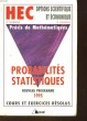 PRECIS DE MATHEMATIQUE - TOME 4 - PROBABILITES, STATISTIQUES. DEGRAVE D. - DEGRAVE C.