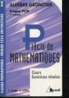 PRECIS DE MATHEMATIQUES - TOME 2 - ALGEBRE-GEOMETRIE PCSI. GUININ D. - JOPPIN B.