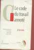 LE CODE DU TRAVAIL ANNOTE 1998. COLLECTIF