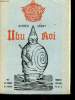 UBU ROI - DRAME EN 5 ACTES. JARRY ALFRED