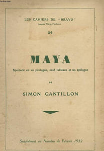 MAYA - SPECTACLE EN UN PROLOGUE