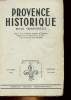 PROVENCE HISTORIQUE - REVUE TRIMESTRIELLE - MELANGES BUSQUET - QUESTIONS D'HISTOIRE DE PROVENCE ( 11° - 19° SIECLE) -. COLLECTIF
