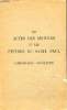 LES ACTES DES APOTRES ET LES EPITRES DE SAINT PAUL. L. TELLIER ET H. HOLSTEIN