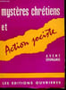 MYSTERES CHRETIENS ET ACTION JOCISTE - AVENT EPIPHANIE. COLLECTIF
