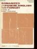 ROMANIZED JAPANESE-ENGLISH DICTIONARY. M. TAKAHASHI