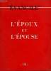 EVANGILE - NOUVELLE SERIE N° 18 - L'EPOUX ET L'EPOUSE. COLLECTIF