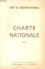 CHRETE NATIONALE. FRONT DE LIBERATION NATIONALE