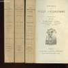 OEUVRES DE SULLY PRUDHOMME 3 VOLUMES - POESIES 1872-1878 ; POESIES 1878-1879 ; POESIES 1879-1888. SULLY PRUDHOMME
