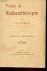 PRECIS DE RADIUMTHERAPIE. DR J. BARCAT