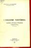 L'ANGIOME VERTEBRAL - CONSIDERATIONS RADIO-CLINIQUES ET THERAPEUTIQUES A PROPOS DE 23 CAS.. DOCTEUR H. Y. LE DIASCORN
