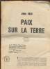 PAIX SUR LA TERRE (LETTRE ENCYCLIQUE). JEAN XXIII