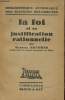 LA FOI ET LA JUSTIFICATION RATIONNELLE. GABRIEL BRUNHES