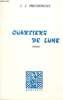 QUARTIERS DE LUNE, POEMES. J. J. PRICHONNET